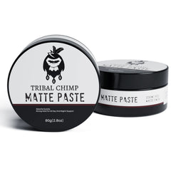 Tribal Chimp Matte Hair Styling Paste - Flexible Medium-Strong Hold - 80g