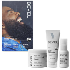 Bevel Beard Nourishment Kit - Includes Conditioner, Balm, Oil