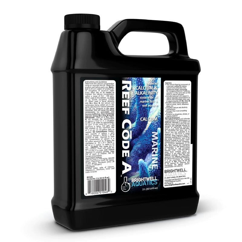 Brightwell Aquatics Reef Code A Saltwater Tank Supplement 67.6oz