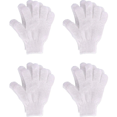 Hotop Exfoliating Body Scrub Gloves 4-Pack
