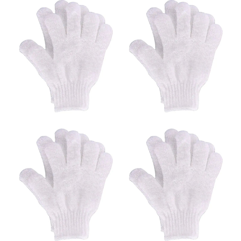 Hotop Exfoliating Body Scrub Gloves 4-Pack