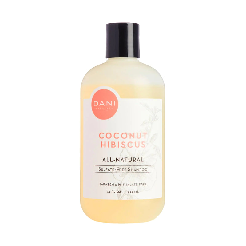 ALOE-COCO Hydrating Shampoo - Gentle & Natural - Sulfate & Paraben Free - 12 oz